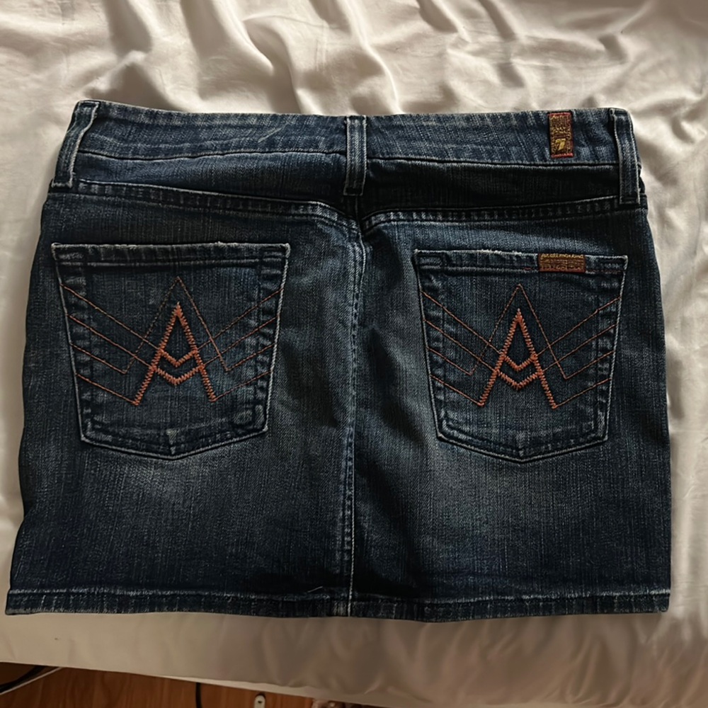 Women’s Denim Blue Miniskirt